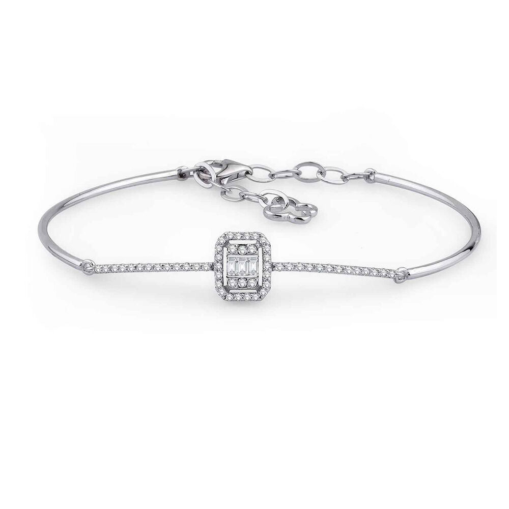 0.36 Carat Diamond Baguette Bracelet