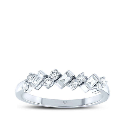 0.36 Karat Diamond Baguette Ring