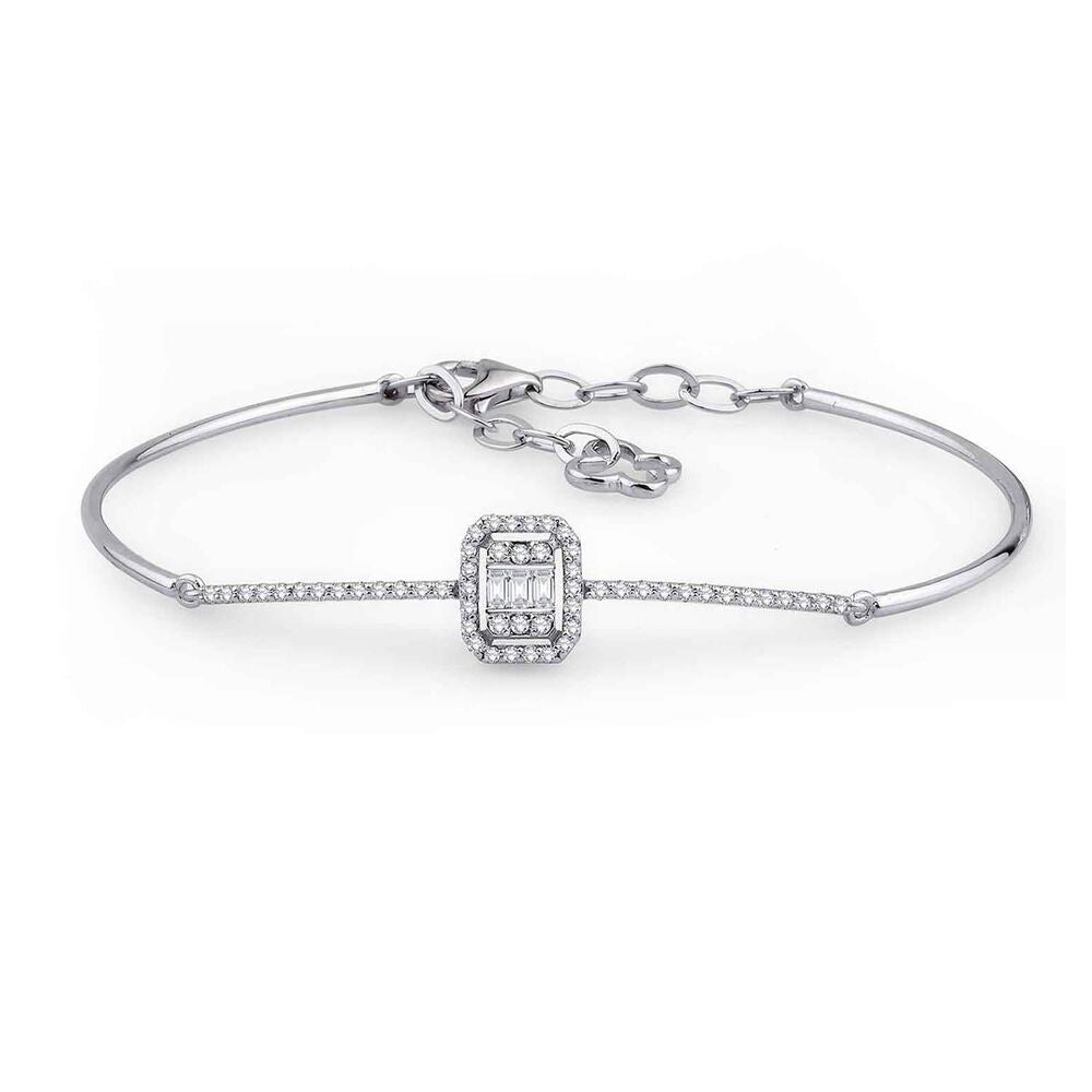 0.39 Carat Diamond Baguette Bracelet