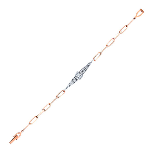 0.40 Carat Diamond Baguette Bracelet