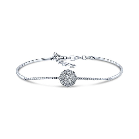 0.44 Carat Diamond Dainty Bracelet