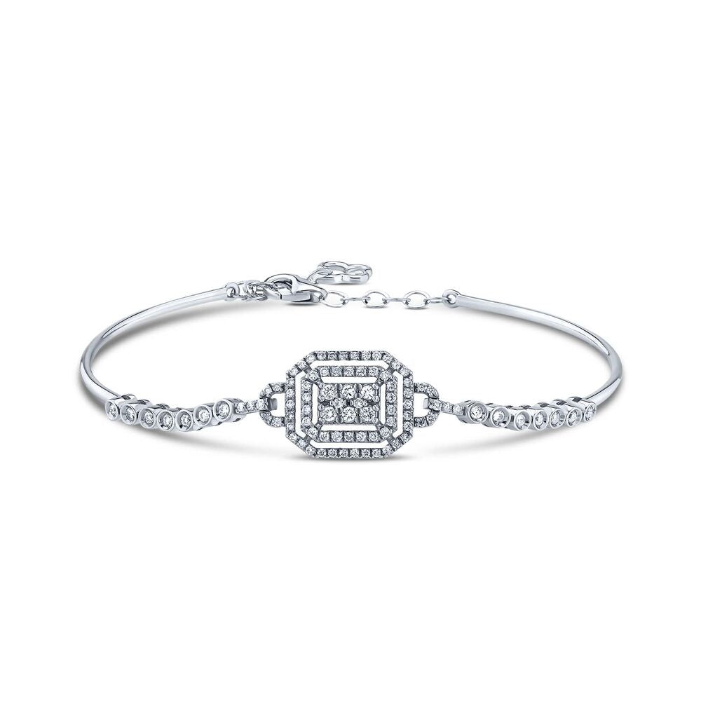 0.44 Carat Diamond Dainty Bracelet