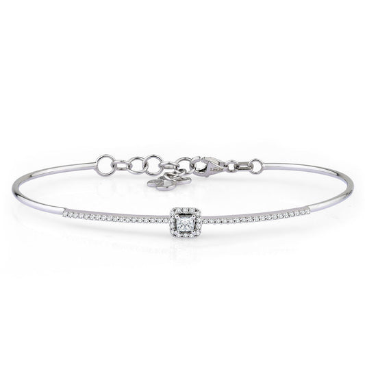 0.45 Carat Diamond Baguette Bracelet