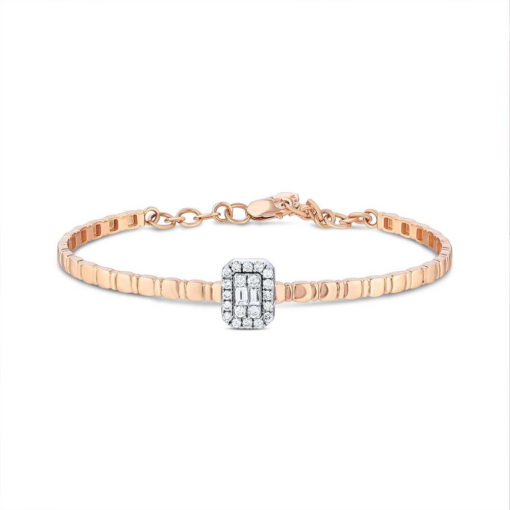 0.48 Carat Diamond Baguette Bracelet