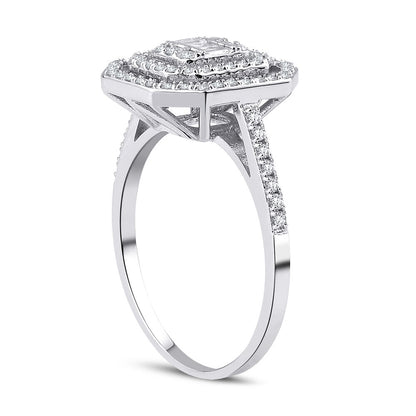 0.48Karat Diamond Baguette Ring