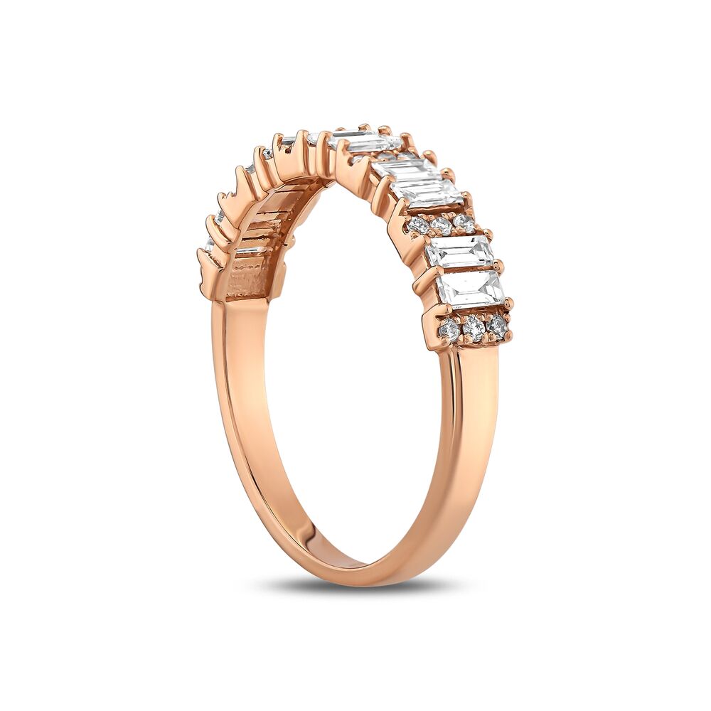 0.63 Karat Diamond Baguette Ring