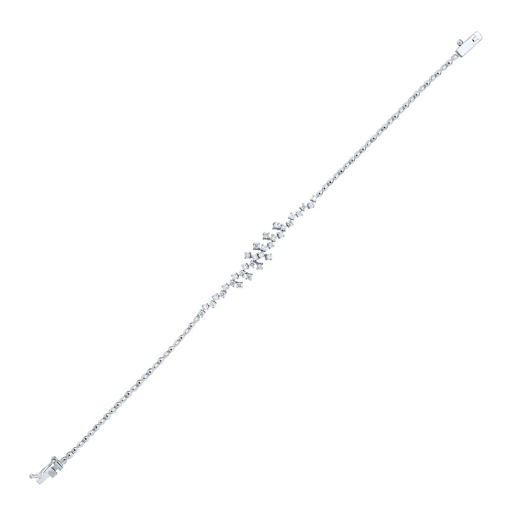 0.65 Carat Diamond Dainty Bracelet