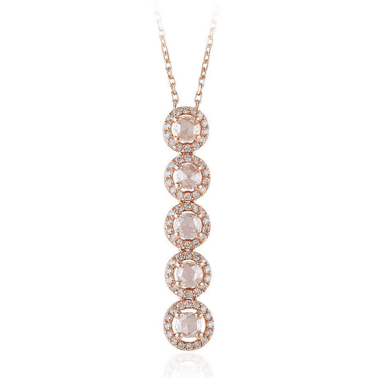 0.67 Carat Diamond Dainty Necklace