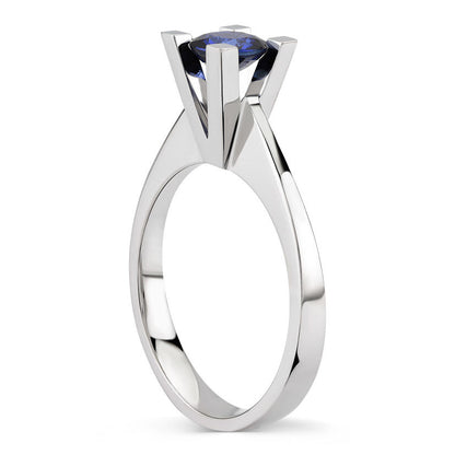 0.70 Carat Sapphire Solitaire Ring