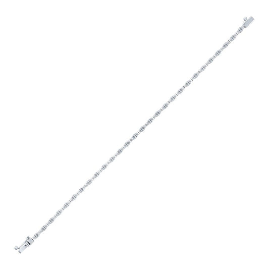 0.71 Carat Diamond Waterway Dainty Bracelet