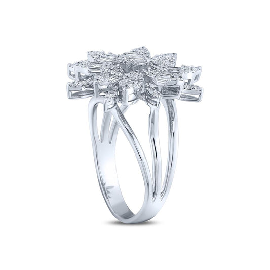 0.90 Karat Diamond Baguette Ring