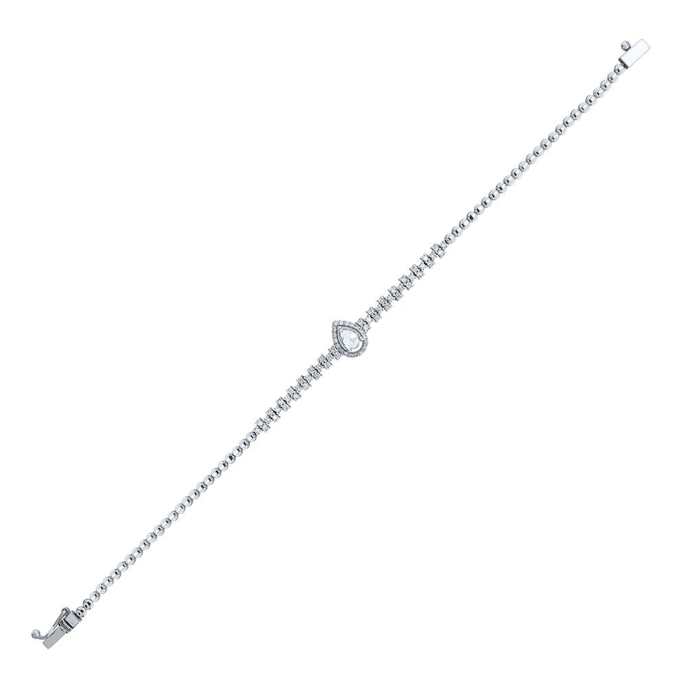 0.93 Carat Diamond Dainty Bracelet