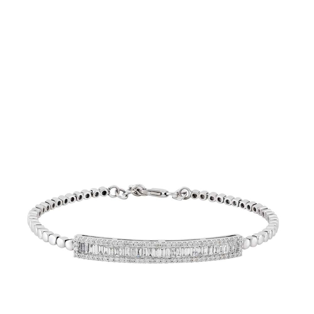 1.02 Carat Diamond Baguette Bracelet