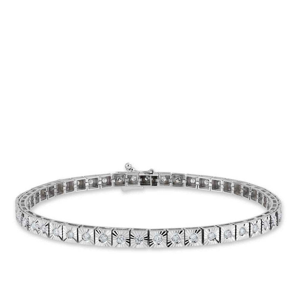 1.05 Carat Diamond Waterway Bracelet