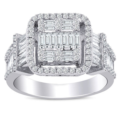 1.10 Carat Diamond Baguette Ring