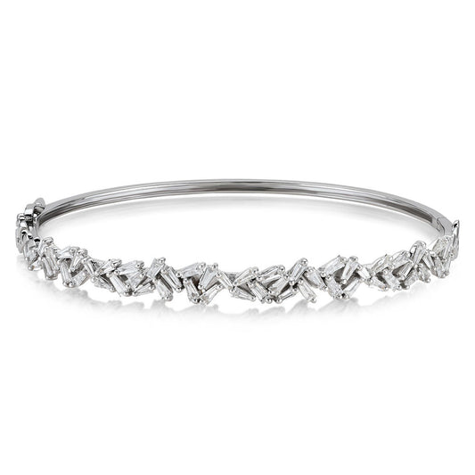 1.14 Carat Diamond Baguette Bracelet