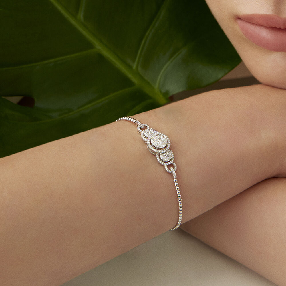 1.39 Carat Diamond Dainty Bracelet