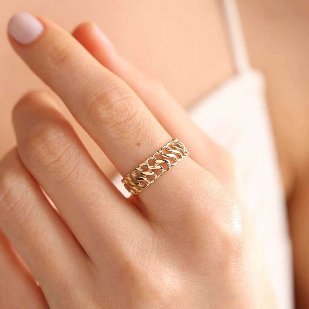 14K Solid Gold Vienna Ring