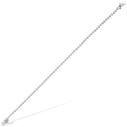 1.45 Carat Diamond Waterway Bracelet