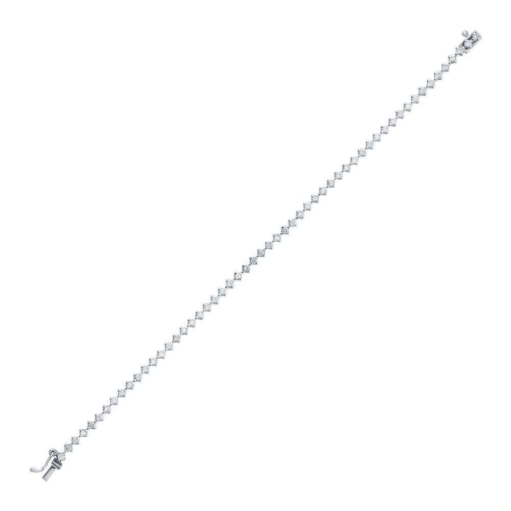 1.57 Carat Diamond Waterway Bracelet