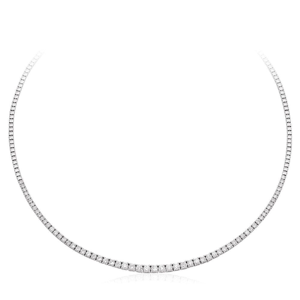 3.90 Carat Diamond Necklace