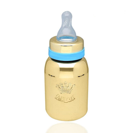 14K Solid Gold Baby Bottle