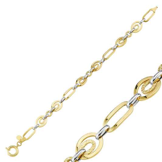 Solid Gold Bracelet Hollow Model