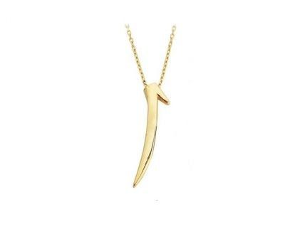 Solid Gold Elif Necklace