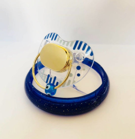 Solid Gold Pacifier Design 14K