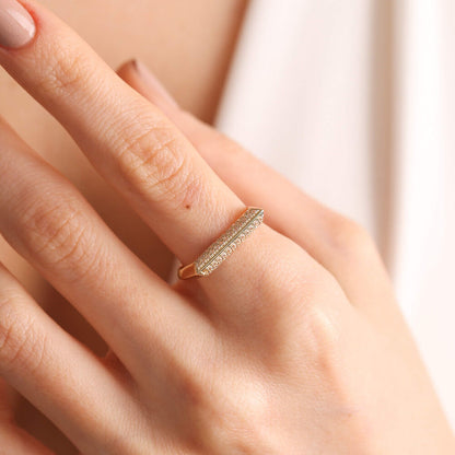 Solid Gold Famous Ring 14K