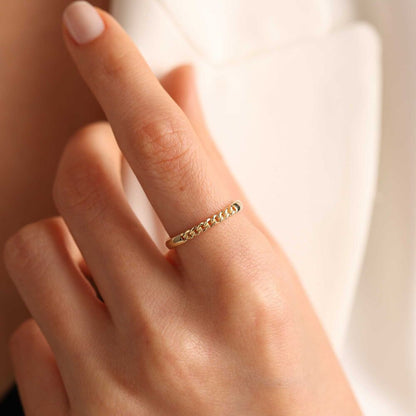 Solid Gold Gourmet Ring