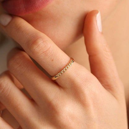 Solid Gold Gourmet Ring