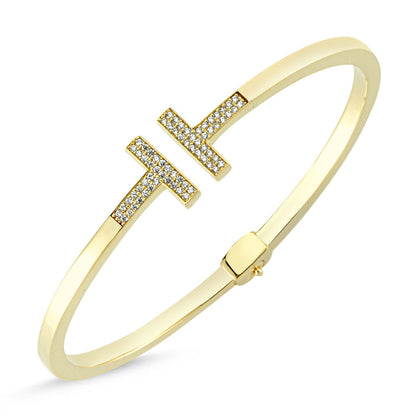 14K Solid Gold Joint Design Bracelet