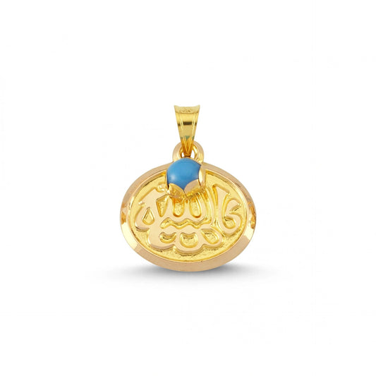 Solid Gold Masallah Baby Jewelry Pendant
