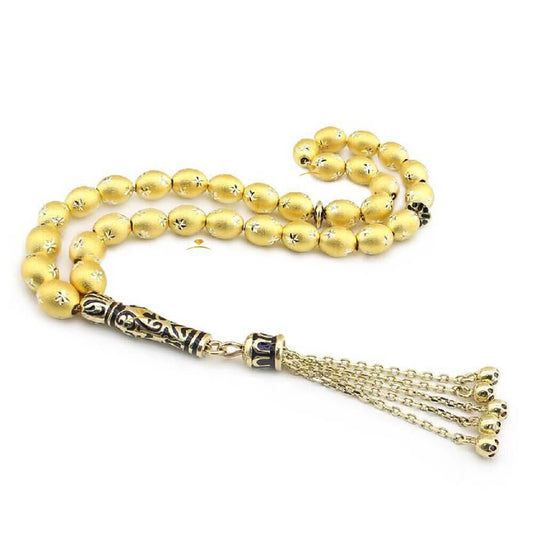 Solid Gold Rosary Enamel