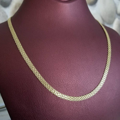 Bismark Solid Gold Chain 14K 5 mm