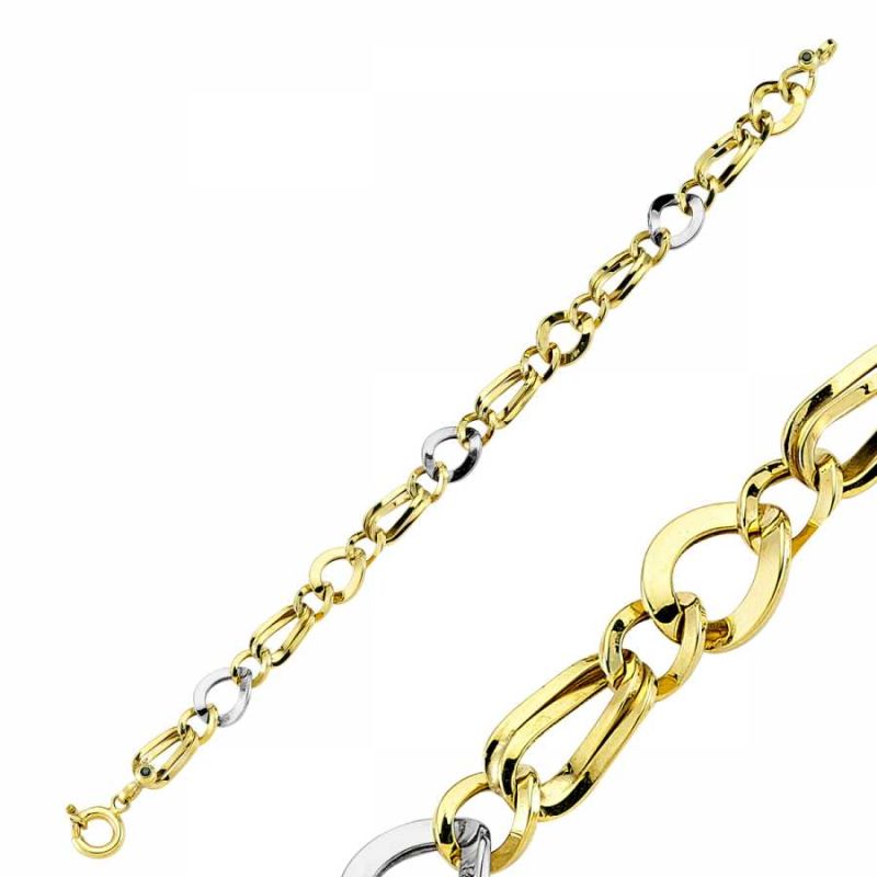 Solid Gold Bracelet Hollow