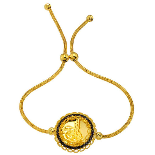 Tugra Solid Gold Bracelet Asansör Design