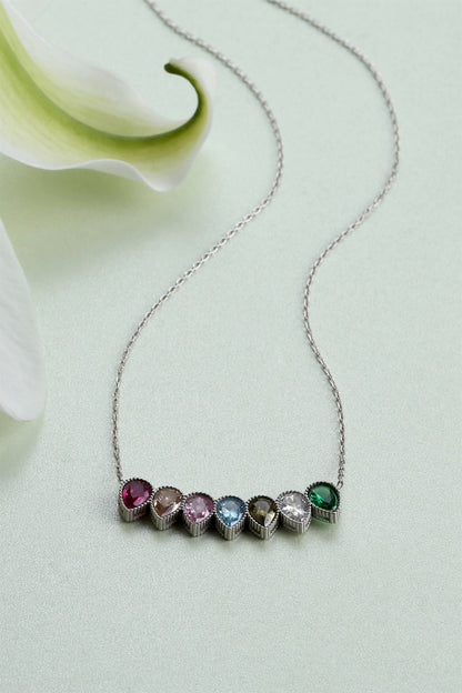 Collier goutte en argent