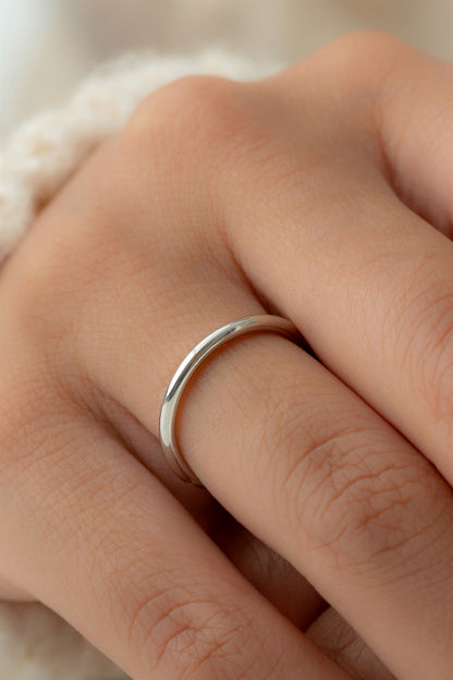 Silver Wedding Ring