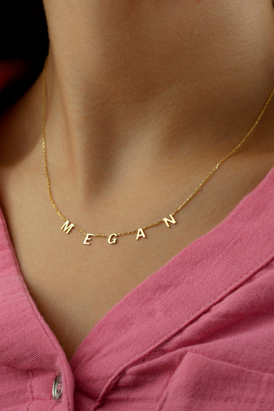 Silver Name Necklace