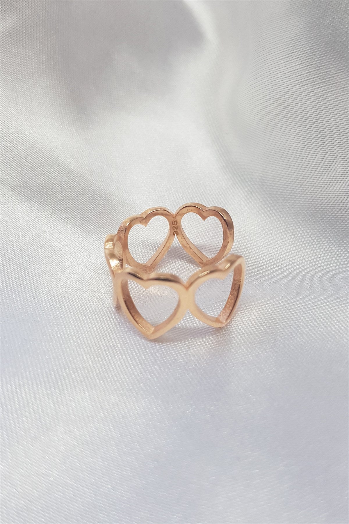 Anillo Corazón de Plata