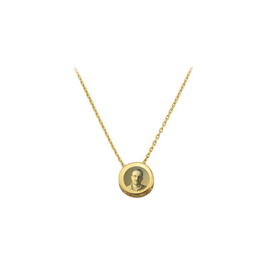 Solid Gold Round Necklace | 14K (585) | 1,36 gr