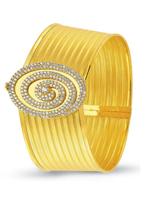 Brazalete de esposas Trabzon de oro macizo | 14K (585) | 28,98 gramos