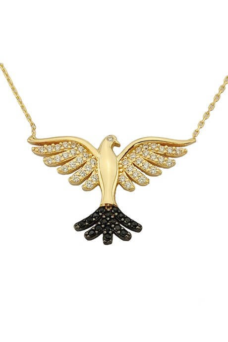 Collier Phoenix en or massif | 14K (585) | 2,79 grammes