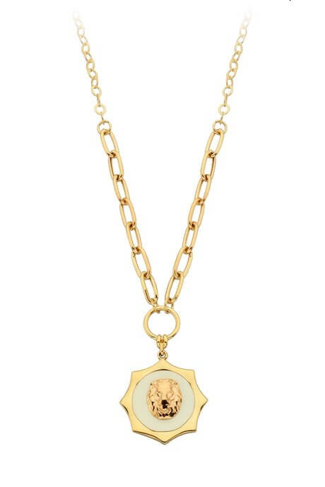 Collier Lion en or massif | 14K (585) | 7,68 grammes