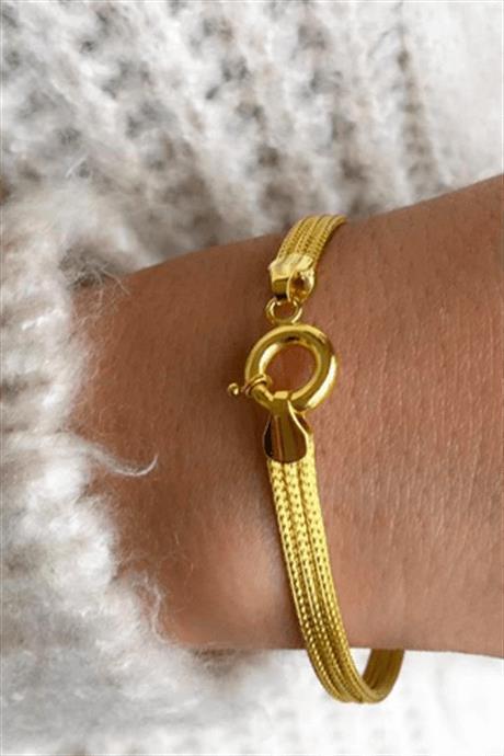 Pulsera de oro macizo | 14K (585) | 5,08 gramos