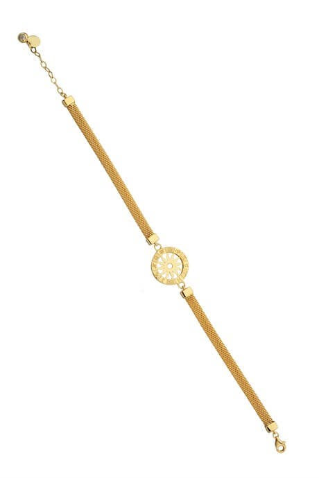 Solid Gold Zodiac Sign Bracelet | 14K (585) | 9.32 gr