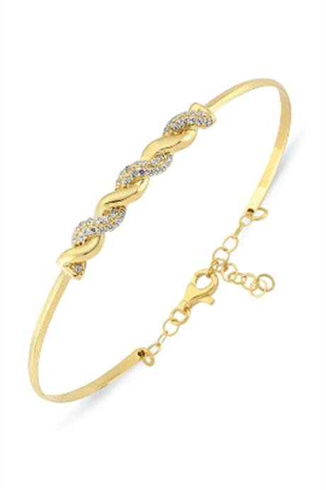 Solid Gold Rope Bracelet | 14K (585) | 3.79 gr