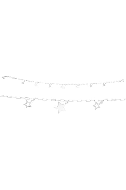 Solid Gold Charm Bracelet